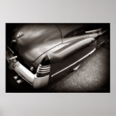 Fat Cadillac Poster Print (Vorne)