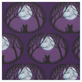 Fat Cat Fabric Cat Lover Fabrics Cat Lover Muster Stoff (Nahaufnahme)