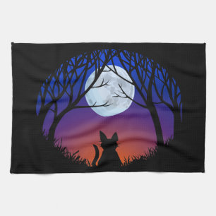 Fat Cat Handtuch Black Cat Tea Handtücher Katze De