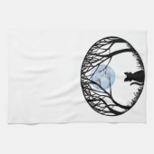 Fat Cat Handtuch Black Cat Tea Handtücher Katze De (Horizontal)