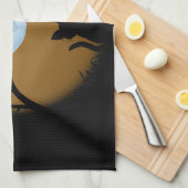 Fat Cat Handtuch Black Cat Tea Handtücher Katze De (Viertel Falte)