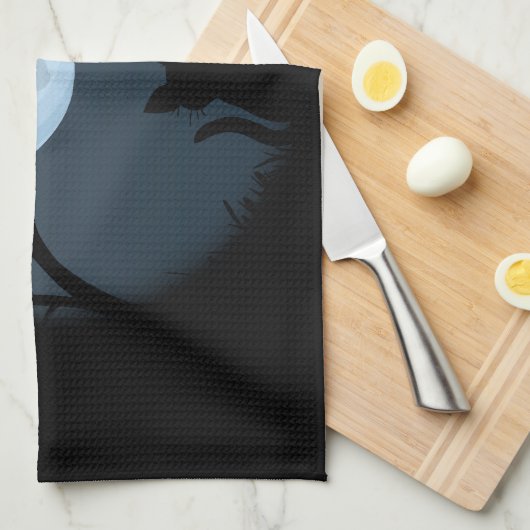 Fat Cat Handtuch Black Cat Tea Handtücher Katze De (Viertel Falte)