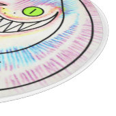 Fat Cat Happy Cat Cheshire Cat Grin Chopping Board Schneidebrett (Ecke)