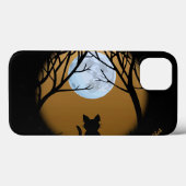 Fat Cat iPad Case Cat Lover Le Chat iPad Case (Rückseite (Horizontal))