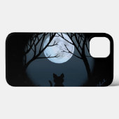 Fat Cat iPad Case Cat Lover Le Chat iPad Case (Rückseite (Horizontal))