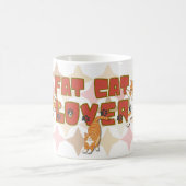 Fat Cat Lovers Mug Kaffeetasse (Mittel)