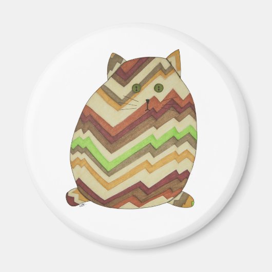 Fat Cat Magnet (Vorne)