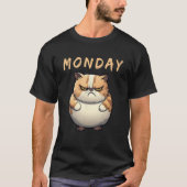 Fat Cat Monday T-Shirt (Vorderseite)