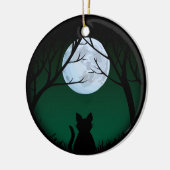 Fat Cat Ornament Personalisierte Katze Dekoration (Links)