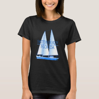 Fat Deer Key Florida Küstensegel T-Shirt