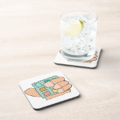 Fat Finger Getränkeuntersetzer (Rechte Seite)