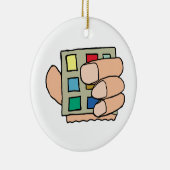 Fat Finger Keramik Ornament (Rechts)