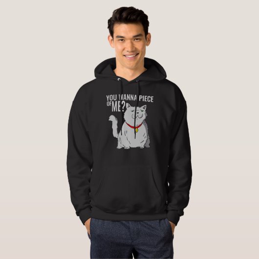 Fat Fluffy Cat Hoodie (Vorne ganz)
