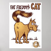 Fat Freddys Cat Fabulous Furry Freak Brothers Shir Poster (Vorne)