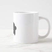 Fat Furniture Silhouette Comfort Luxury Design Jumbo-Tasse (Rechts)