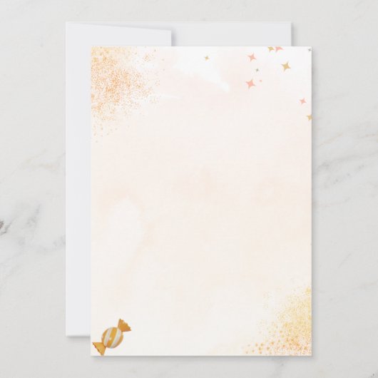 Fat Jack-O' Lantern Orange Pumpkin CarvingParty Einladung (Rückseite)