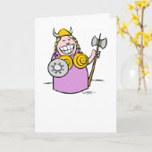 Fat Lady Sings Card Karte (Gelbe Blume)
