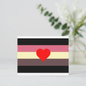 Fat Lover Postkarte (Stehend Vorderseite)