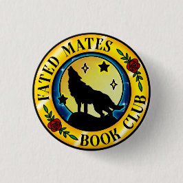 Fat Mates Book Club Abzeichen Button