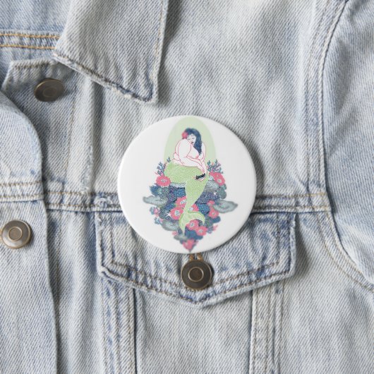 Fat Mermaid Botton Button (Beispiel)