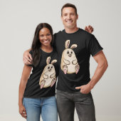 Fat Niedlich Chubby Rabbit Bunny T-Shirt (Unisex)