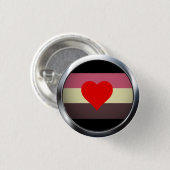 FAT PRIDE MEDALLION BUTTON (Vorne & Hinten)