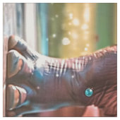Fat Quarter Whimsical Hippos Bubbles Pink Blue Stoff (Muster)