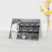 Fat Rat, 1920s Karte (Gelbe Blume)