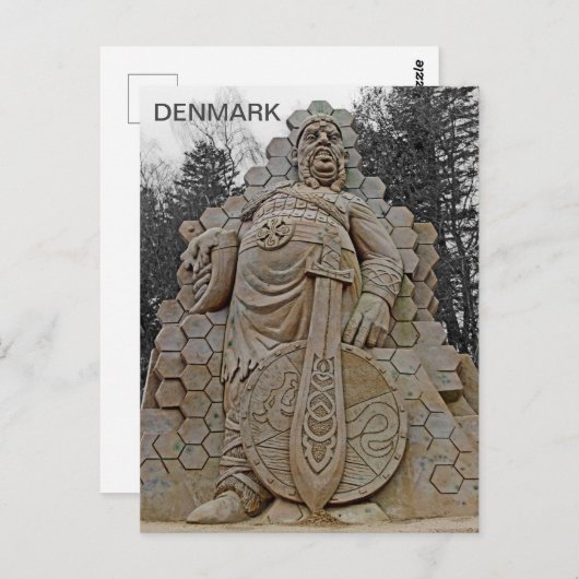 Fat Viking Denmark Postcard! Postkarte (Vorne/Hinten)