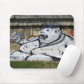 Fat White Man Mousepad (Mit Mouse)
