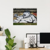 Fat White Man Poster (Heimbüro)