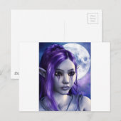 Fata violissima postkarte (Vorne/Hinten)