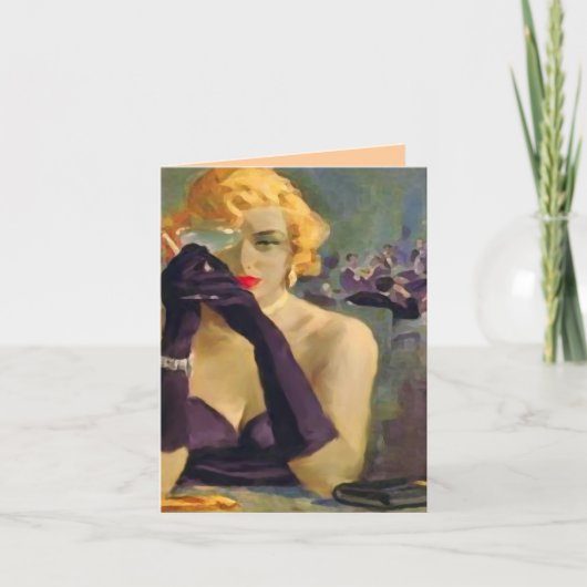 Fatale Frau: Card / Einladungen (Vorderseite)
