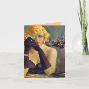 Fatale Frau: Card / Einladungen