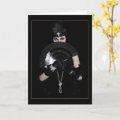 Fatale Frau - Card Karte (Gelbe Blume)