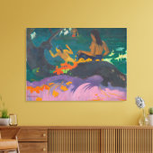 Fatata te Miti (am Meer) Leinwanddruck (Insitu (Wohnzimmer))