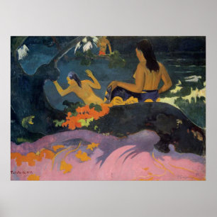 Fatata Te Miti (am Meer) - Paul Gauguin Print Poster