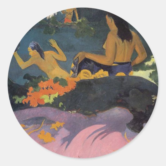 "Fatata Te Miti" - Paul Gauguin Sticker (Vorderseite)