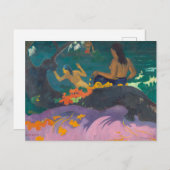 Fatata te Miti von Gaugin Postkarte (Vorne/Hinten)