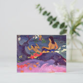 Fatata Te Miti von Paul Gauguin (beste Qualität) Postkarte (Stehend Vorderseite)