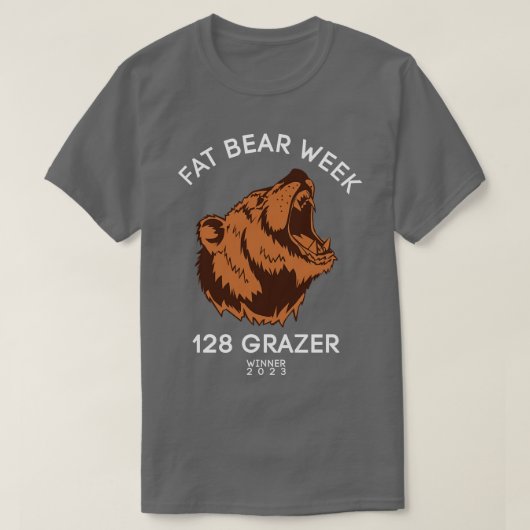 Fatbear Week Gewinner 2023 128 Grazer TShirt (Design vorne)