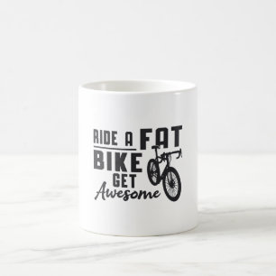 Fatbike fahren ein Fatbike bekommen Awesome Biker Kaffeetasse