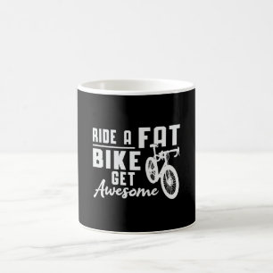 Fatbike fahren ein Fatbike bekommen Awesome Biker Kaffeetasse