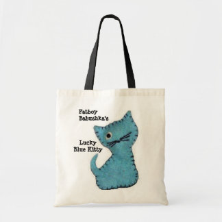 Fatboy Babushkas glückliche blaue Kitty-Tasche Tragetasche