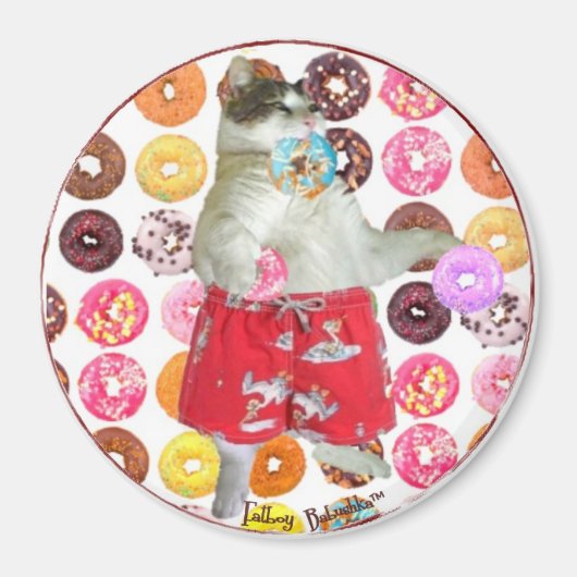 FATBOY DONUT MAGNET (RUNDE) (Vorne)