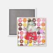 FATBOY DONUT MAGNET (SQUARE) (Vorderseite/Rückseite)