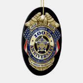 Faternal Auftrag der Polizei-Verzierung Keramik Ornament (Rechts)