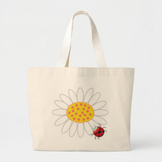 Fatfatin Daisy & Ladybug Fun Niedlich Tote Bag Jumbo Stoffbeutel