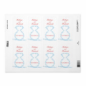 fatfatin Tiff Diamond Ring 2 Save the Date Labels (Vorne)