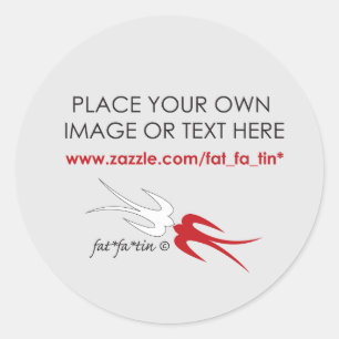 Fatfing Blank Custom your own Design Sticker